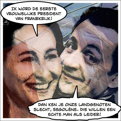 ”Als die populistische Sarkozy op het Elysee komt breekt volgens mij de pleuris uit in Frankrijk”