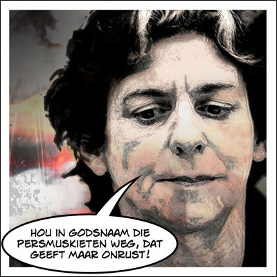 Gerda Verburg: geen pers bij de geitenmassamoord