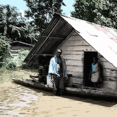 Overstromingen in Suriname